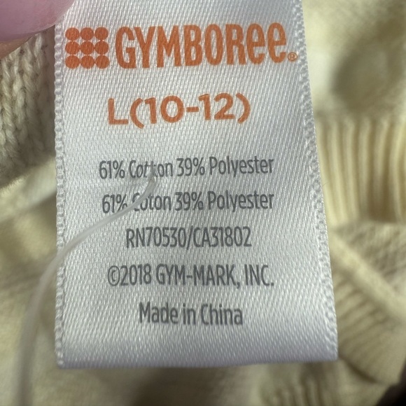Gymboree girls cardigan sweater tan cream neutral Large‎ NWT Fall Thanksgiving - Picture 2 of 6